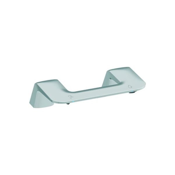 Bradley Bradley Corp WBD1-0004 WashBar Duo, Chrome-Plated Finish, Liquid Soap Dispenser, 0.50 gpm WBD1-0004 - main